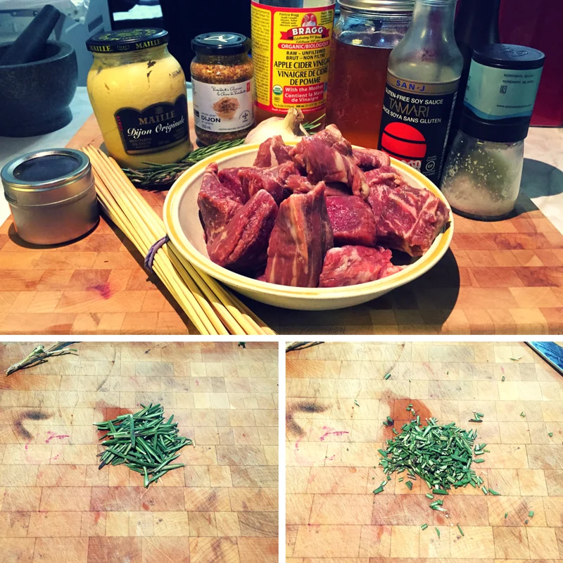 beef skewers
